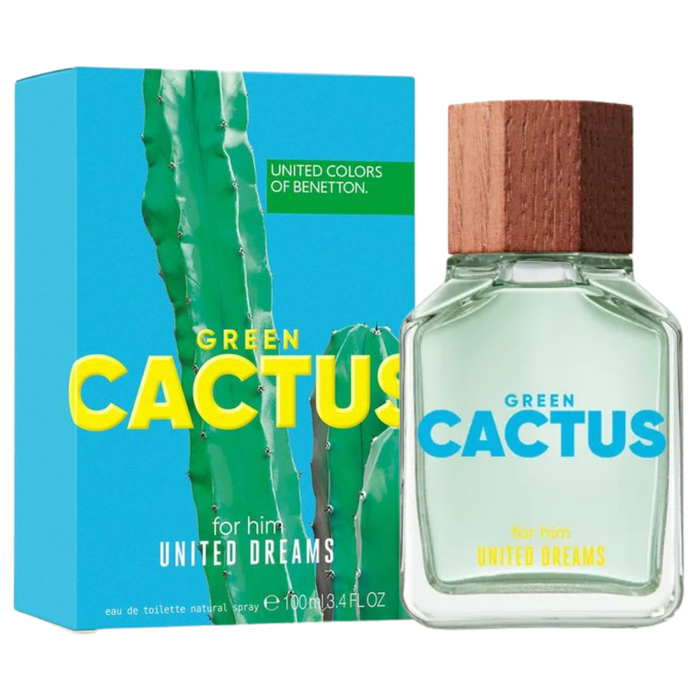 Benetton United Dreams Green Cactus Edt 100 Ml Hombre Benetton