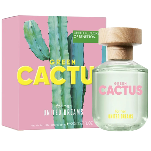 Benetton Green Cactus for Her United Dreams EDT 80 ml Benetton