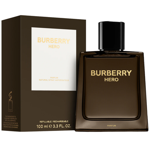 Burberry Hero Parfum 100 ML Hombre Recargable Burberry