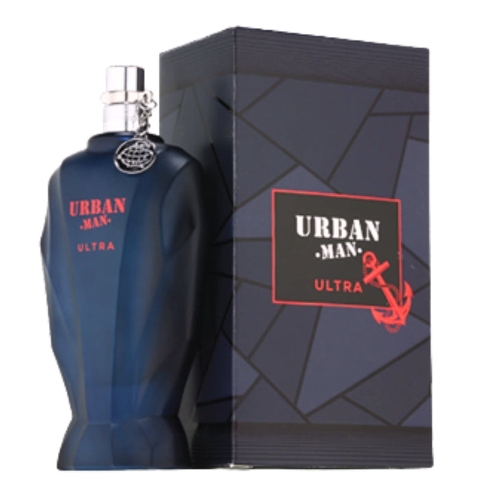 Fragrance World Urban Man Ultra Edp 90ML Hombre (Jpg Ultramale X Boss Elixir) Fragrance World