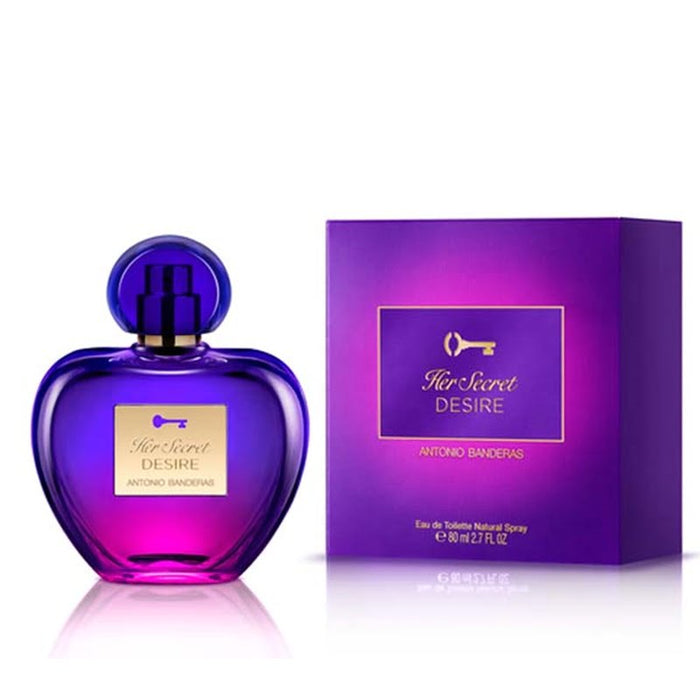 Antonio Banderas Her Secret Desire EDT 80Ml Mujer