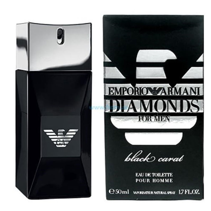 Armani Diamonds Black Carat Edt 50Ml Hombre