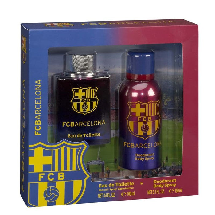 Barcelona Edt 100 Ml Desodorante 150 Set 2 Pcs Barcelona