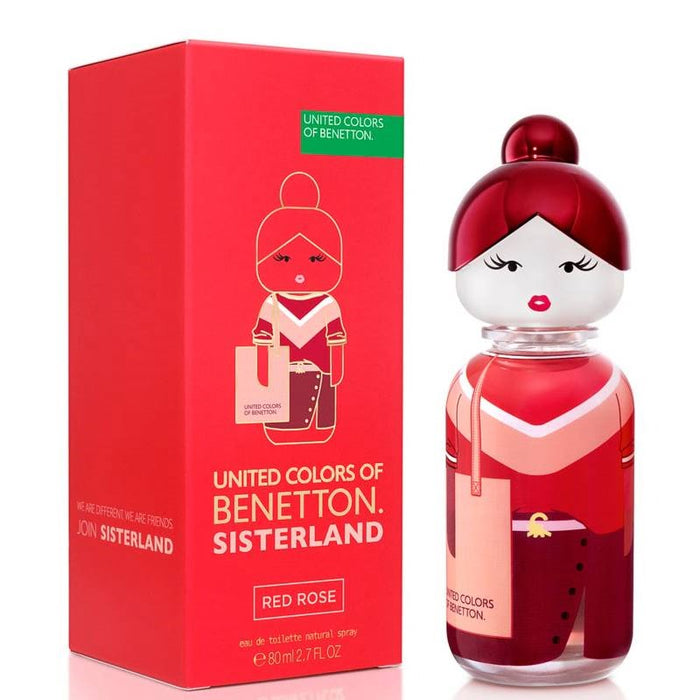 Benetton Sisterland Red Rose Edt 80 Ml