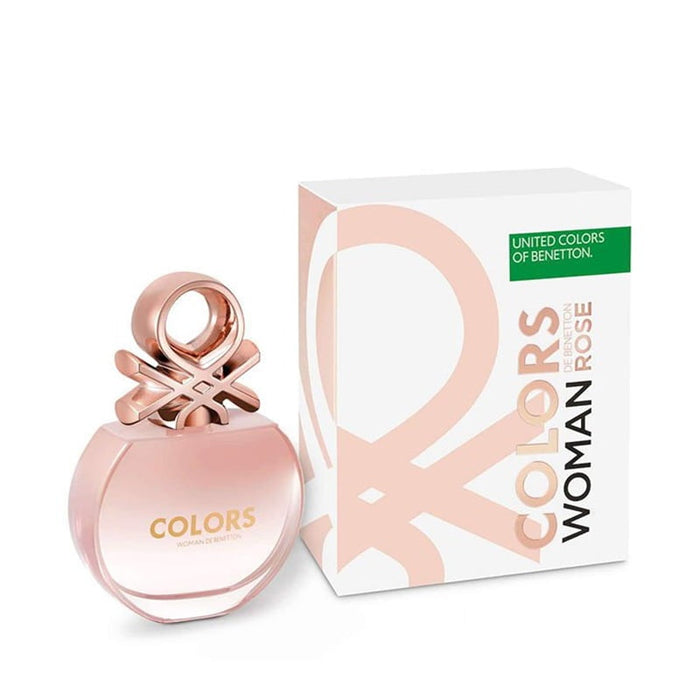 Benetton Colors Rose Edt 80Ml Mujer