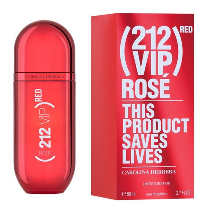 Carolina Herrera 212 Vip Red Rose 80 Ml EDP Mujer Carolina Herrera