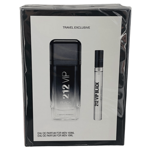 Set Carolina Herrera 212 Vip Black Edp 100Ml + 10Ml Hombre Carolina Herrera