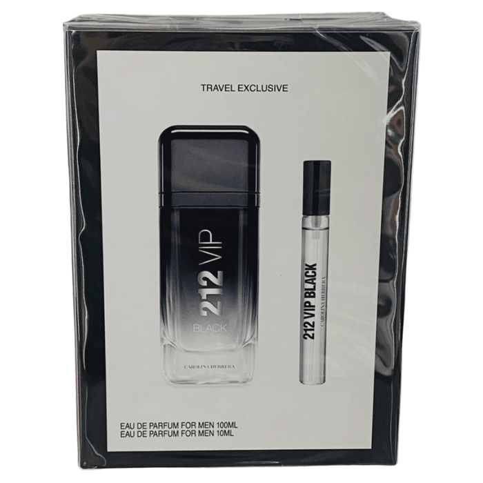 Set Carolina Herrera 212 Vip Black Edp 100Ml + 10Ml Hombre