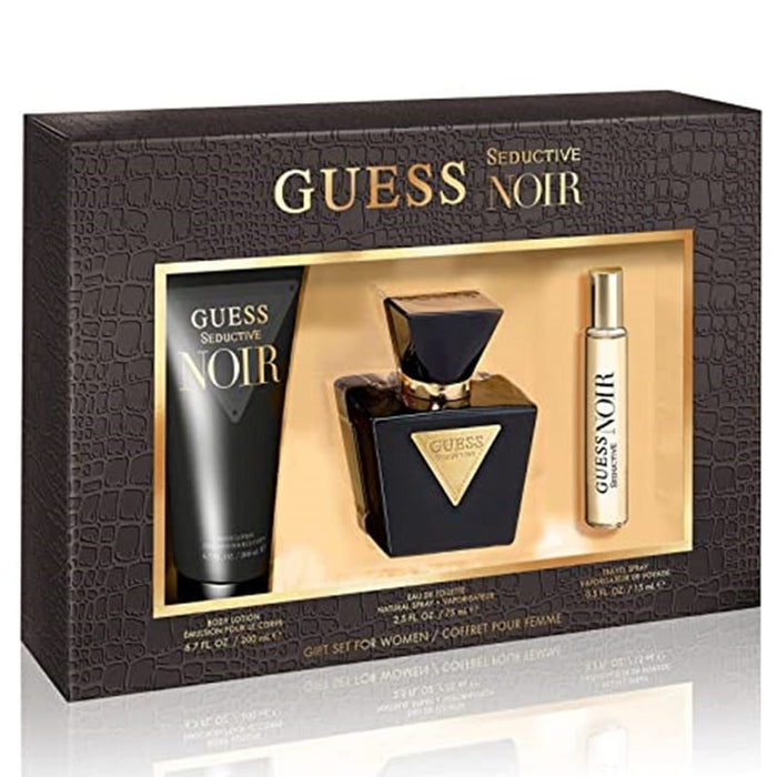 Guess Seductive Noir Mujer 3 Pz SET