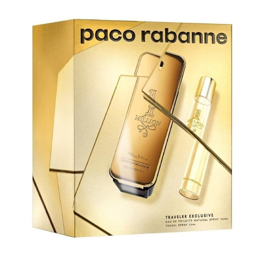 Set Paco Rabanne 1 Million 100 ml + 20 ml Hombre Paco Rabanne