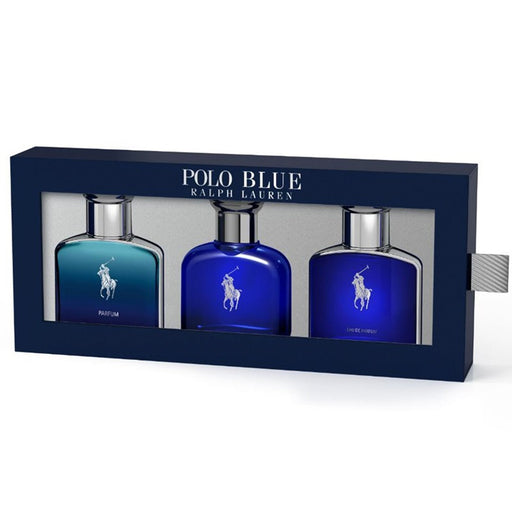 Ralph Lauren Set Trio Polo Blue: Deep Blue 40ml + Blue EDT 40ml + Blue EDP 40ml Ralph Lauren