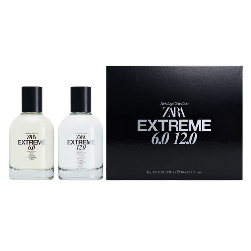 Zara Extreme 6.0 EDT 80Ml + Extreme 12.0 EDT 80Ml Hombre Zara