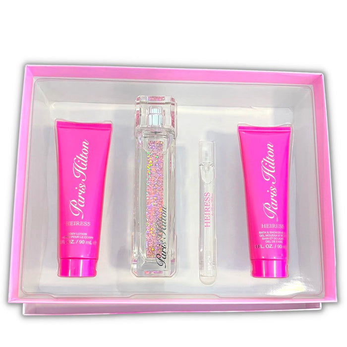 Set Paris Hilton Heiress Edp 100Ml 4Pcs Mujer Paris Hilton