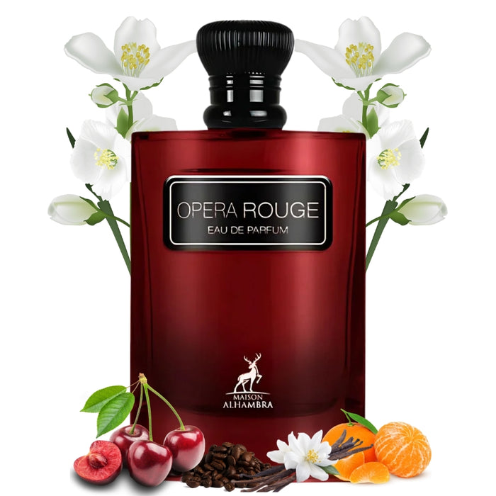 Maison Alhambra Opera Rouge Edp 100Ml Mujer (Yves Saint Laurent Black Opium Over Red) Al Hambra