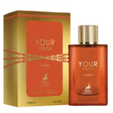 Maison Alhambra Your Touch Amber Edp 100Ml Unisex (Emporio Armani Stronger With You Amber)
