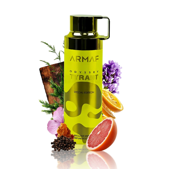 Desodorante Armaf Odyssey Tyrant 200Ml Hombre Armaf