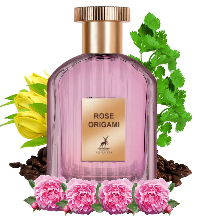 Maison Alhambra Rose Origami Edp 100Ml Mujer (Tom Ford Café Rose (2023) Al Hambra
