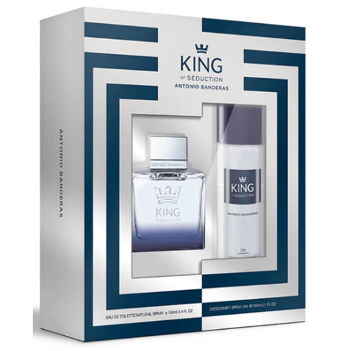 King of Seduction Estuche EDT 100 ML 150 ML Deo H Antonio Banderas