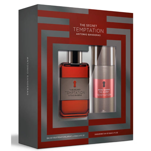 The Secret Temptation Set EDT 100 ML Deo 150 ML H Antonio Banderas