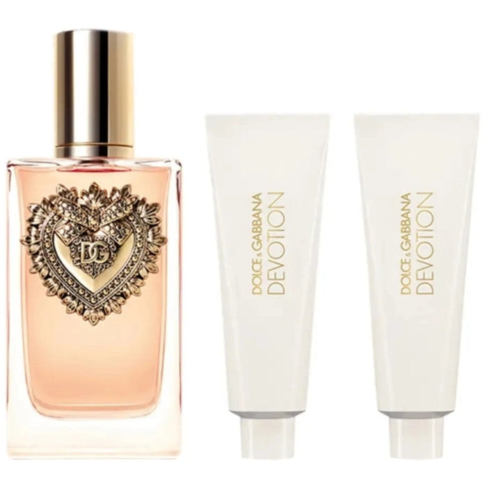 Set Dolce & Gabanna Devotion Edp 100Ml + Sg 50Ml +Body Lotion 50Ml Mujer Dolce & Gabanna.
