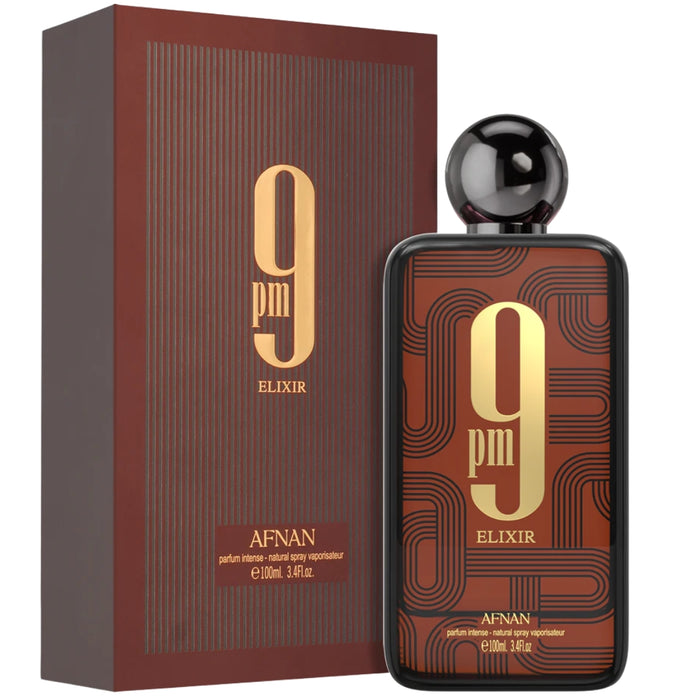 Afnan 9 Pm Elixir Parfum Intense 100 Ml Unisex Afnan