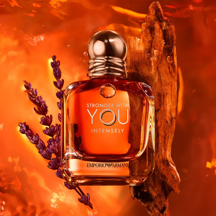 Giorgio Armani SET Stronger With You Intensely EDP Intense Hombre 100 ml + Mini 15 ml