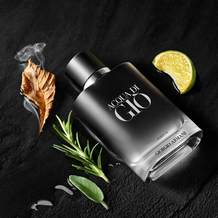 Set Giorgio Armani Acqua Di Dio Parfum 100 Ml + 15 Ml Recargable/Refill 2025 Giorgio Armani