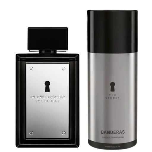 Set The Secret EDT 100 ML + Deo 150 ML Hombre Antonio Banderas