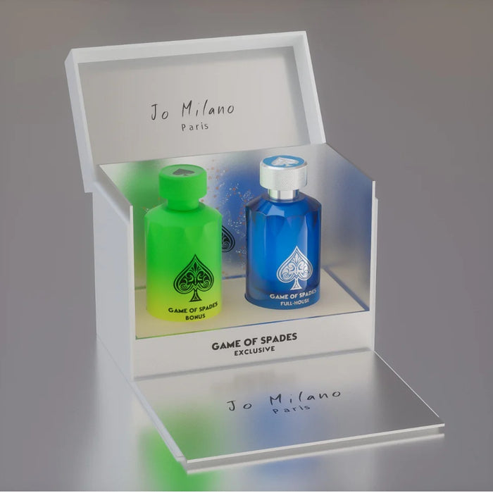 Set Jo Milano Game Of Spades Exclusive Bonus 100 Ml + Full-House 100 Ml Unisex Jo Milano Paris