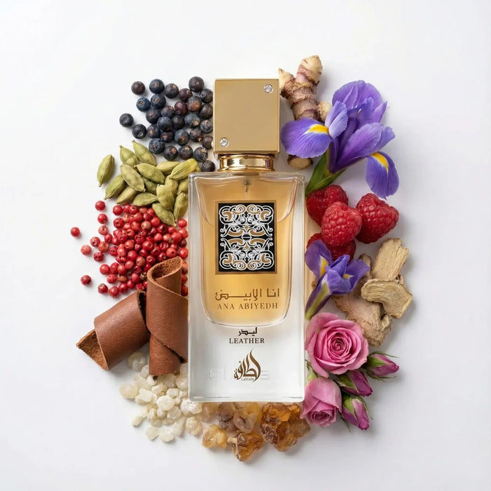 Lattafa Ana Abiyedh Leather Edp 60 Ml Unisex Lattafa