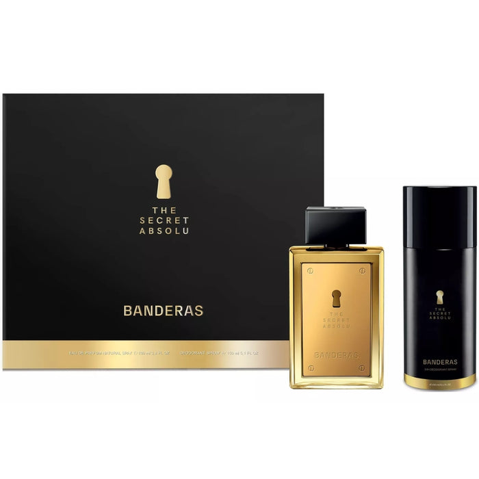 Set Antonio Banderas The Secret Absolu Edp 100 Ml + Deo 150Ml Antonio Banderas