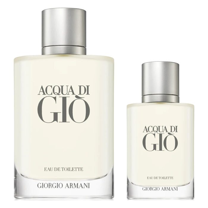 Set Giorgio Armani Acqua Di Gio Edt 100 Ml + Mini 30 Ml 2025 Hombre Giorgio Armani