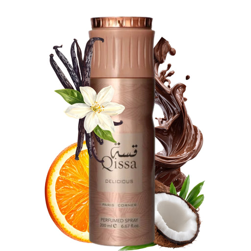 Desodorante Paris Corner Qissa Delicious 200ML Paris Corner