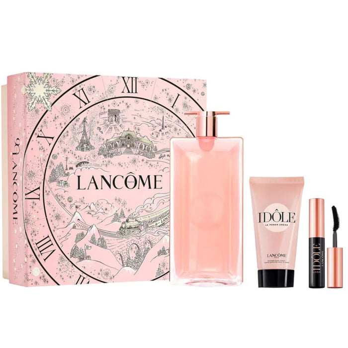 Set Lancôme Idole Edp 100 Ml + Body Cream 50 Ml + Mascara Lash Lifting Lancome