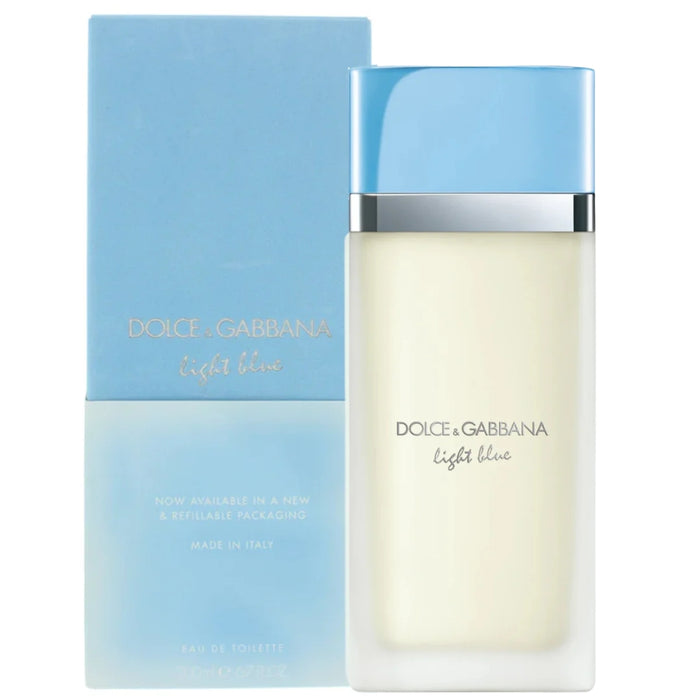Dolce & gabbana Light Blue Mujer 100ml Edt Versión Recargable Dolce & Gabanna
