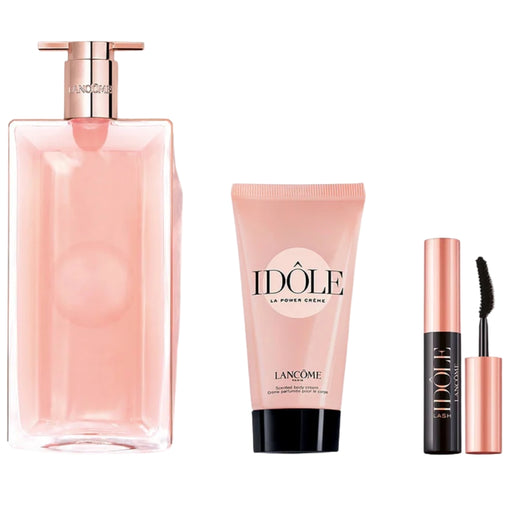 Set Lancôme Idole Edp 100 Ml + Body Cream 50 Ml + Mascara Lash Lifting Lancome