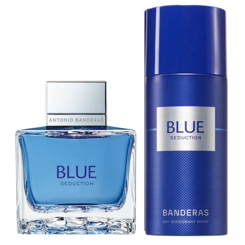 Set Antonio Banderas Blue Seduction Edt 100Ml + Deo. 24H 150Ml Hombre Antonio Banderas