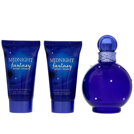 Set Fantasy Midnight 100ml edp showergelbodylotion Britney Spears