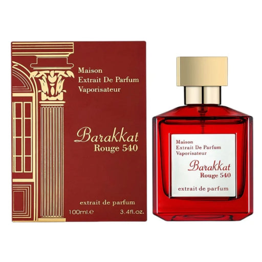 Fragrance World Barakkat Rouge 540 Extrait de Parfum 100 ML Fragrance World