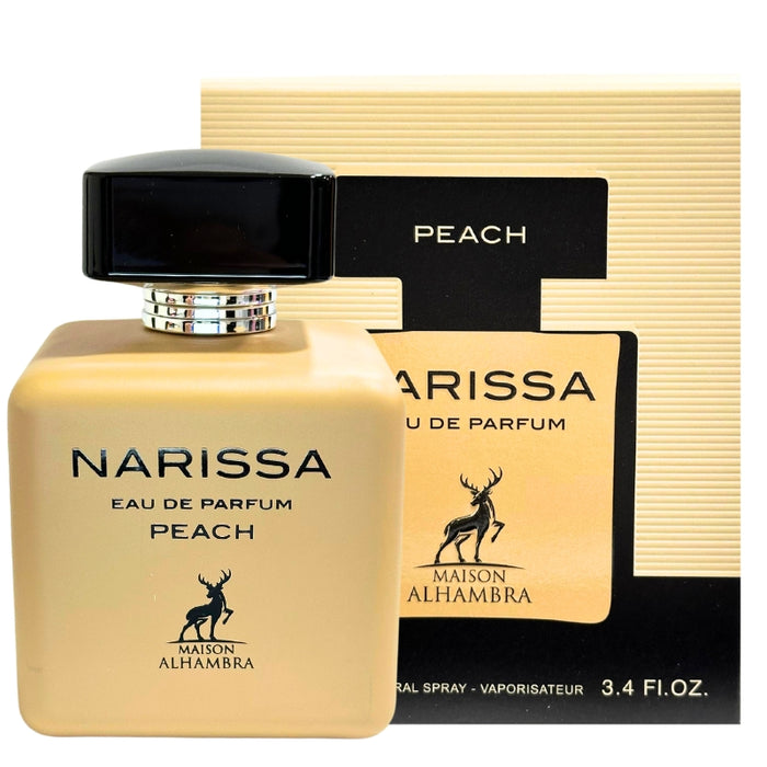 Maison Al Hambra Narissa Peach Edp 100ml Mujer (Narciso Rodriguez Poudree)