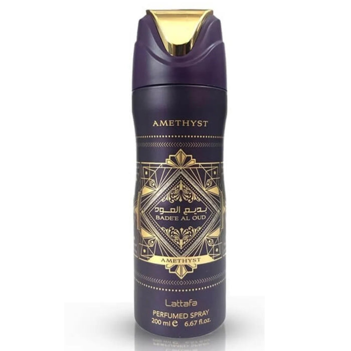 Lattafa Badee Al Oud Amethyst Desodorante Spray 200ml Unisex