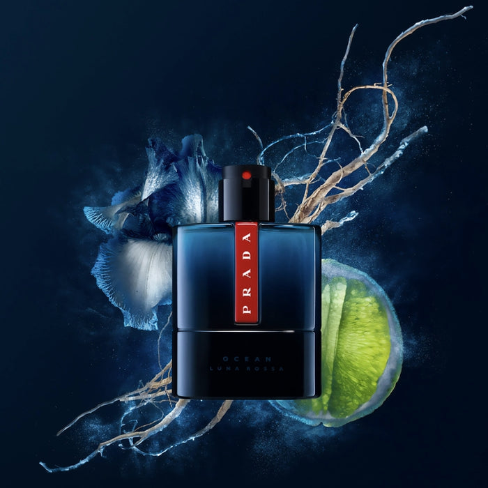 Prada Luna Rossa Ocean Edt 100Ml Hombre Yauras Perfumeria