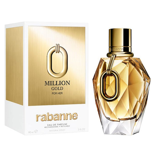 Rabanne Million Gold for Her EDP 90ML Refillable Paco Rabanne