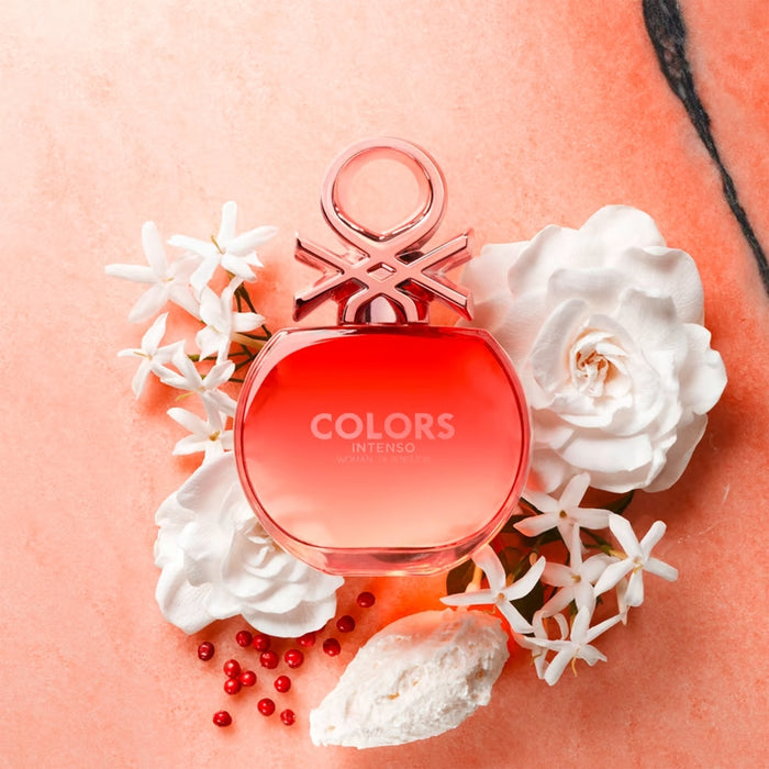 Benetton Colors Woman Rose Intenso Edp 80Ml Mujer Benetton