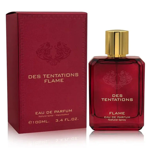Fragrance World Des Tentations Flame Edp 100Ml Hombre (Versace Eros Flame) Fragrance World