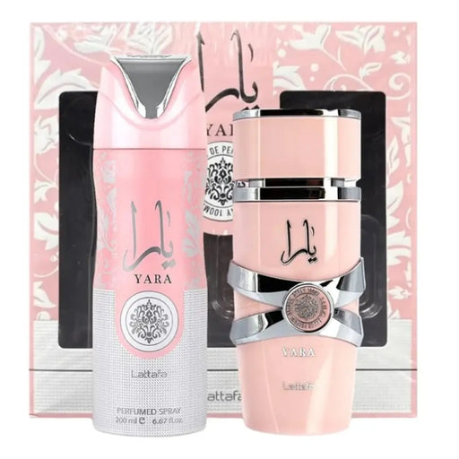 Estuche Lattafa Yara EDP 100 ML + Deo Spray 200 ML Mujer Lattafa