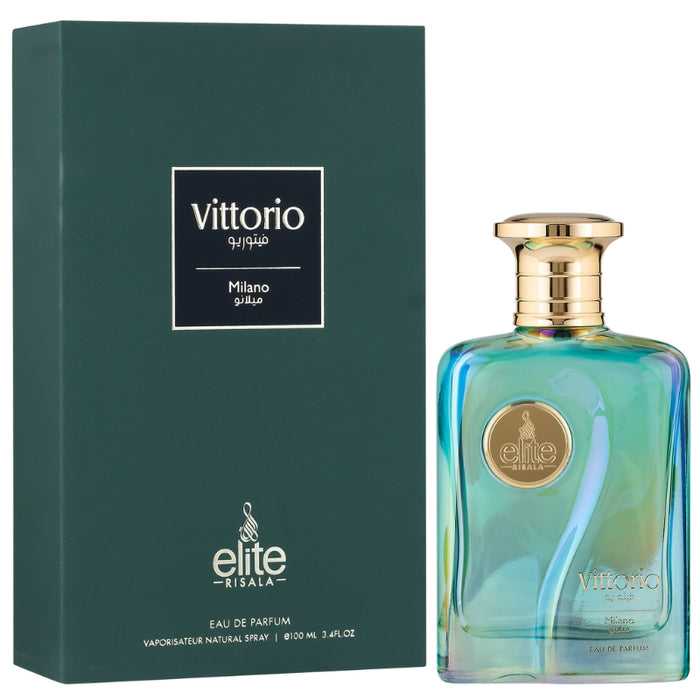 Risala Elite Vittorio Milano Edp 100 Ml Hombre (Stronger With You Amber) Risala