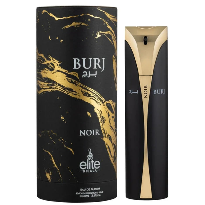 Risala Elite Burj Noir Edp 100 Ml Hombre (Y Edp Intense - Ysl Plus Invictus Victory Elixir) Risala