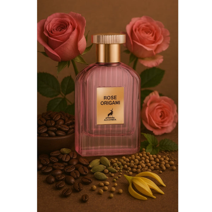 Maison Alhambra Rose Origami Edp 100Ml Mujer (Tom Ford Café Rose (2023) Al Hambra