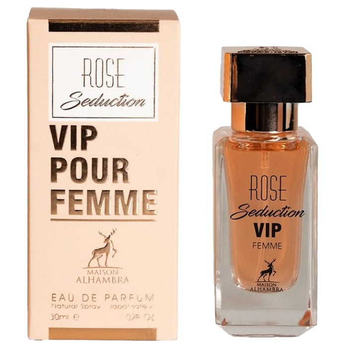 Maison Al Hambra Rose Seduction Vip Pour Femme Edp 30ml Mujer (Carolina Herrera 212 VIP Rosé) Al Hambra